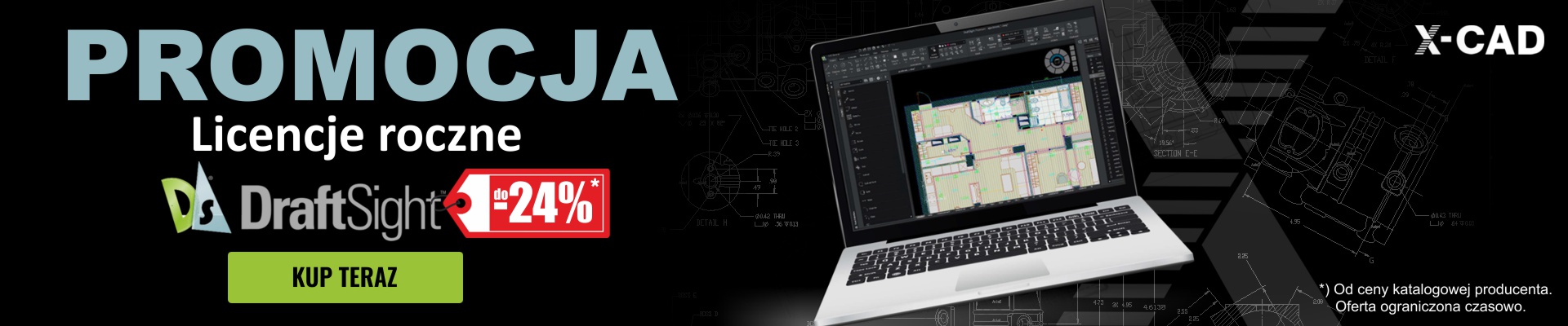 PROMOCJA! - Licencje roczne DraftSight do -24% taniej PROMOCJA! - Licencje roczne DraftSight do -24% taniej