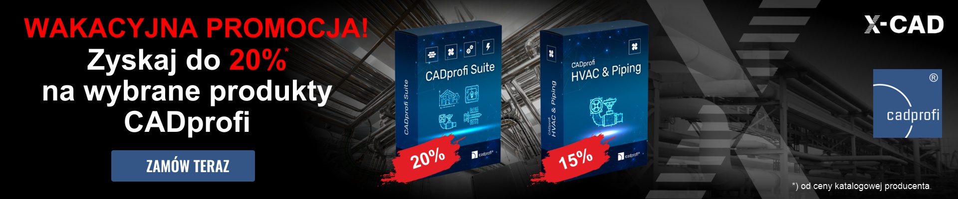 Wakacyjna Promocja CADprofi! Zyskaj do 20% na wybrane produkty CADprofi! Wakacyjna Promocja CADprofi! Zyskaj do 20% na wybrane produkty CADprofi!