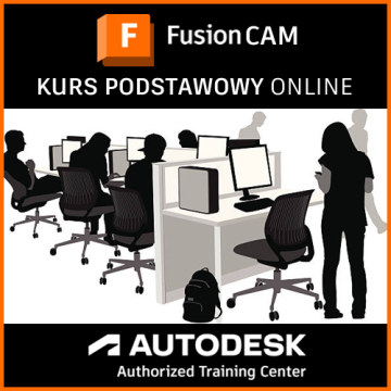 Fusion CAM - kurs podstawowy online