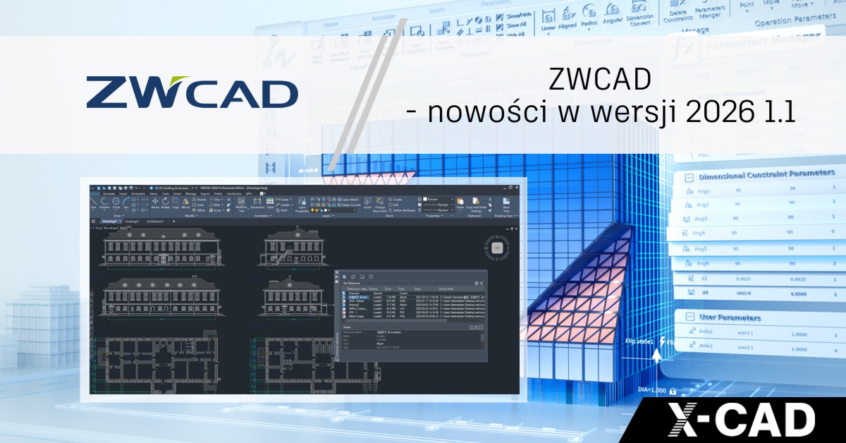 ZWCAD 2026 1.1 - przegląd nowości
