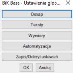 BiK Base ustawienia base