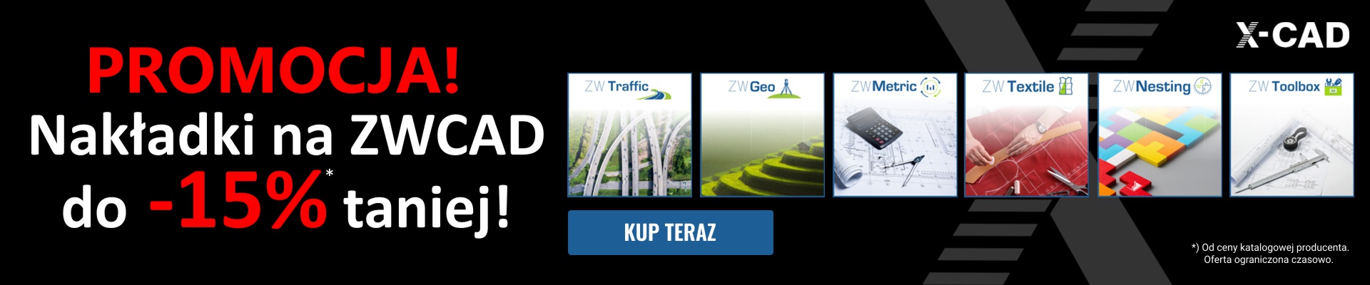 PROMOCJA! Nakładki na ZWCAD do -15% taniej!