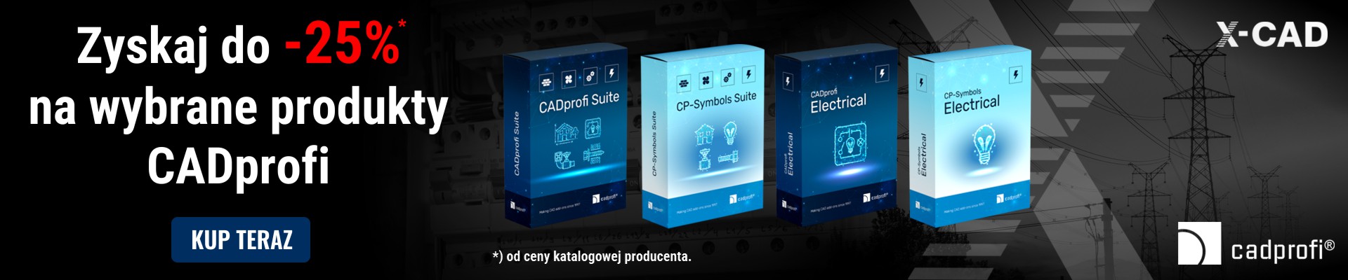 PROMOCJA! Zyskaj do -25% na wybrane produkty CADprofi!