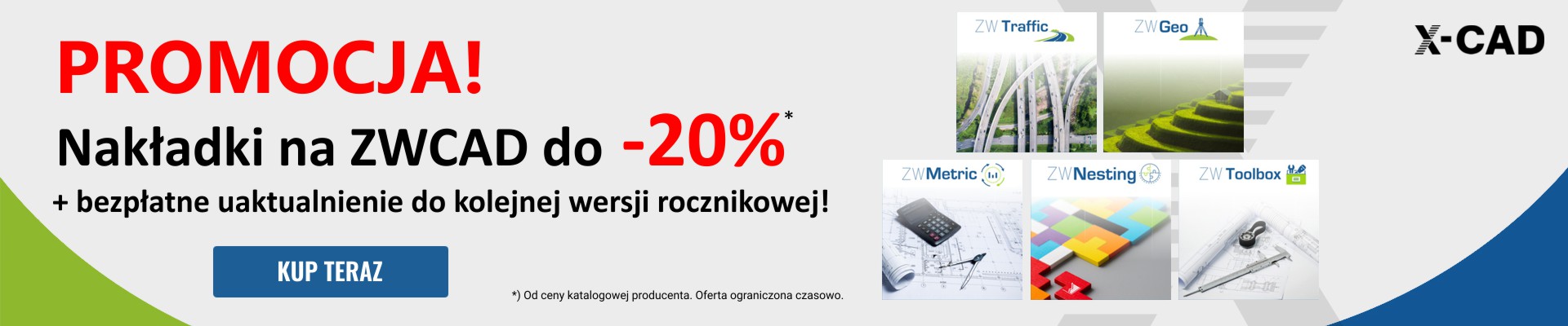 PROMOCJA! Nakładki na ZWCAD do -20% taniej!